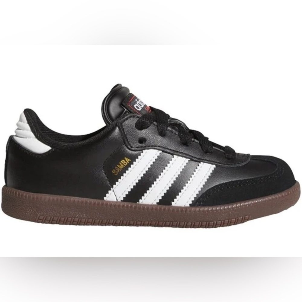 NEW Adidas Samba OG Mens size 4.5 Classic Black Suede Leather soccer sneakers - Picture 2 of 13